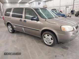 2006 Chevrolet Uplander LS с VIN 1GNDV23L76D123999, выставлен на аукционе IAAI как лот 43454430 с пробегом 140 071 миль миль и . История ставок и продаж доступна на DreamBid. Изображение 1.