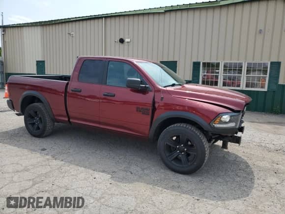 2021 Ram 1500 Warlock z VIN 1C6RR7GG9MS526587, wystawiony jako Copart lot #66343935 z przebiegiem 61 286 mil mil oraz Szkoda całkowita • Salvage title. Historia ofert i sprzedaży dostępna na DreamBid. Obrazek 4.