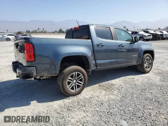 2020 Chevrolet Colorado 2WD LT with VIN 1GCGSCEN2L1104454, listed as a Copart auction lot 69127575 with 79,727 mi miles and Salvage title. Bid and sale history available at DreamBid. Image 3.