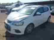 2020 Chevrolet Sonic LT with VIN 1G1JG6SB9L4133668, listed as a IAAI auction lot 43337945 with 60,493 mi miles and . Bid and sale history available at DreamBid. Image 2.