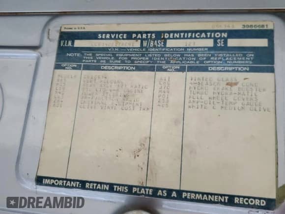 1972 Chevrolet Silverado 1500 z VIN AZ352434, wystawiony jako Copart lot #89312555 z przebiegiem 91 891 mil mil oraz Czysty tytuł • Clean title. Historia ofert i sprzedaży dostępna na DreamBid. Obrazek 12.
