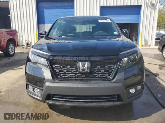 2021 Honda Passport EX-L with VIN 5FNYF7H52MB008733, listed as a Copart auction lot 70511625 with 75,441 mi miles and Salvage title. Bid and sale history available at DreamBid. Image 5.