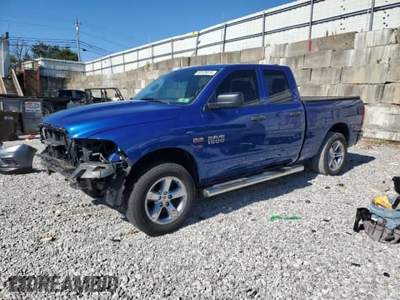 2016 Ram 1500 Tradesman z VIN 1C6RR7FT6GS323174, wystawiony jako Copart lot #85120815 z przebiegiem 92 579 mil mil oraz Szkoda całkowita • Salvage title. Historia ofert i sprzedaży dostępna na DreamBid. Obrazek 1.