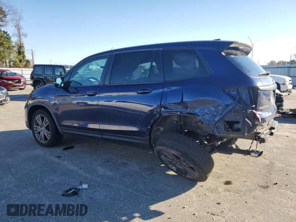 2019 Honda Passport EX-L с VIN 5FNYF7H55KB011252, выставлен на аукционе Copart как лот 82930234 с пробегом 61 777 миль миль и Списание • Salvage title. История ставок и продаж доступна на DreamBid. Изображение 2.