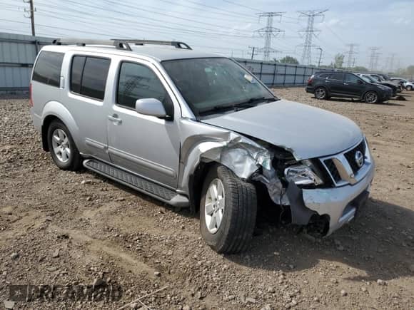 2011 Nissan Pathfinder SV with VIN 5N1AR1NBXBC615226, listed as a Copart auction lot 56719115 with 151,425 mi miles and Salvage title. Bid and sale history available at DreamBid. Image 4.