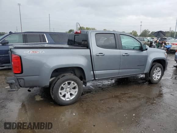 2022 Chevrolet Colorado 4WD LT с VIN 1GCGTCEN4N1133664, выставлен на аукционе Copart как лот 81193975 с пробегом 55 627 миль миль и Списание • Salvage title. История ставок и продаж доступна на DreamBid. Изображение 3.
