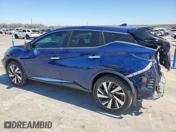 2022 Nissan Murano SL с VIN 5N1AZ2CJ2NC111564, выставлен на аукционе Copart как лот 49840925 с пробегом 49 201 миль миль и Списание • Salvage title. История ставок и продаж доступна на DreamBid. Изображение 2.