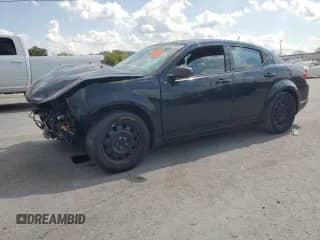2012 Dodge Avenger SE with VIN 1C3CDZAB6CN216484, listed as a Copart auction lot 80924965 with 207,893 mi miles and Clean title. Bid and sale history available at DreamBid. Image 1.