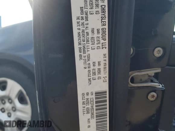 2013 Dodge Dart Aero с VIN 1C3CDFAH9DD306321, выставлен на аукционе Copart как лот 66802975 с пробегом 314 885 миль миль и Чистый • Clean title. История ставок и продаж доступна на DreamBid. Изображение 12.