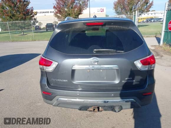 2014 Nissan Pathfinder SL с VIN 5N1AR2MM8EC659755, выставлен на аукционе IAAI как лот 43492626 с пробегом 161 677 миль миль и . История ставок и продаж доступна на DreamBid. Изображение 17.