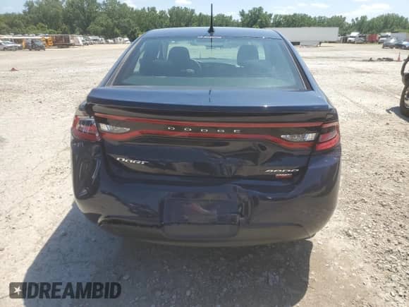 2013 Dodge Dart Aero with VIN 1C3CDFAH6DD232484, listed as a Copart auction lot 62996355 with 110,640 mi miles and Salvage title. Bid and sale history available at DreamBid. Image 6.