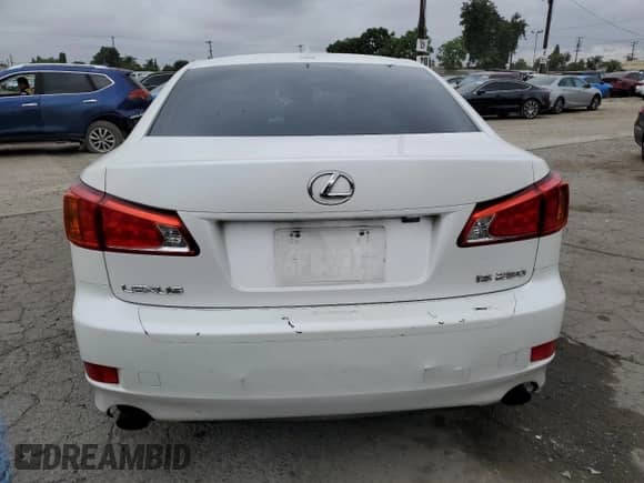 2009 Lexus IS 250 с VIN JTHBK262792084132, выставлен на аукционе Copart как лот 81736545 с пробегом 196 888 миль миль и Списание • Salvage title. История ставок и продаж доступна на DreamBid. Изображение 6.