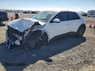 2022 Hyundai Ioniq 5 SE with VIN KM8KMDAF6NU102079, listed as a Copart auction lot 66560445 with 33,561 mi miles and Salvage title. Bid and sale history available at DreamBid. Image 1.