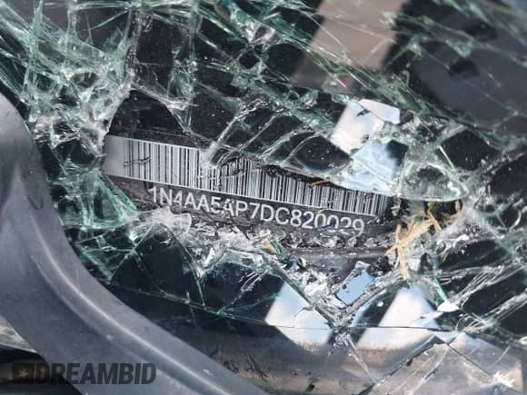 2013 Nissan Maxima S with VIN 1N4AA5AP7DC820029, listed as a IAAI auction lot 42828389 with Not provided miles and . Bid and sale history available at DreamBid. Image 9.