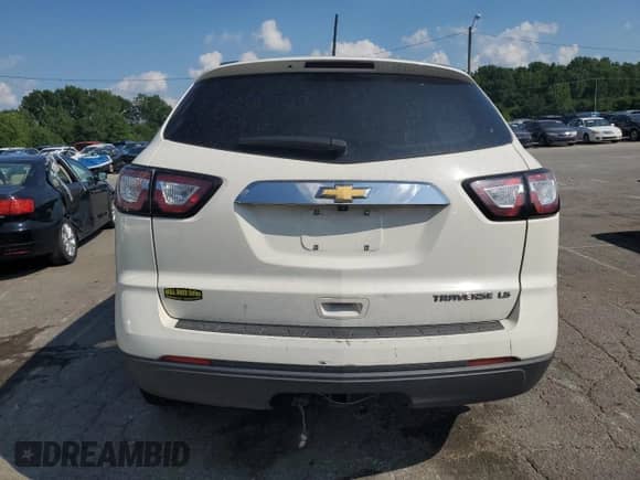 2014 Chevrolet Traverse LS с VIN 1GNKRFED0EJ259402, выставлен на аукционе Copart как лот 66801575 с пробегом Не указан миль и На запчасти • Non repairable. История ставок и продаж доступна на DreamBid. Изображение 6.
