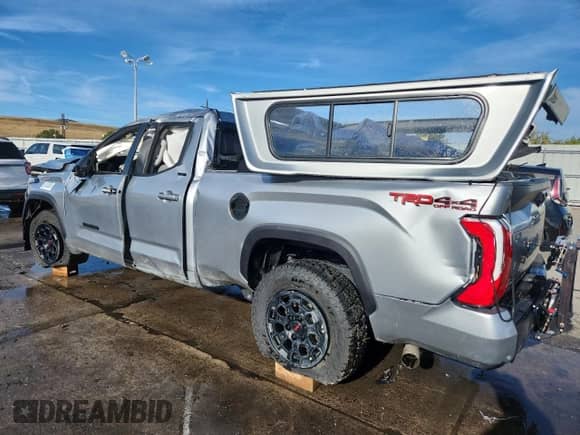 2024 Toyota Tundra SR5 with VIN 5TFLA5DA0RX139821, listed as a Copart auction lot 81323855 with Not provided miles and Salvage title. Bid and sale history available at DreamBid. Image 2.