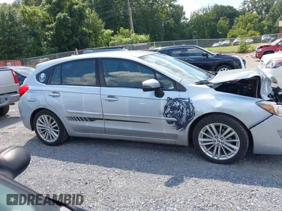 2015 Subaru Impreza Limited with VIN JF1GPAM64FH270816, listed as a IAAI auction lot 43001196 with 104,620 mi miles and . Bid and sale history available at DreamBid. Image 14.