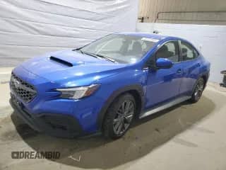2023 Subaru WRX with VIN JF1VBAA67P9824159, listed as a Copart auction lot 58787645 with 11,684 mi miles and Salvage title. Bid and sale history available at DreamBid. Image 1.