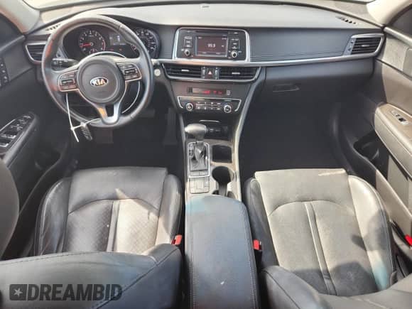 2016 Kia Optima EX with VIN 5XXGU4L33GG120125, listed as a Copart auction lot 81658535 with 101,490 mi miles and Salvage title. Bid and sale history available at DreamBid. Image 8.