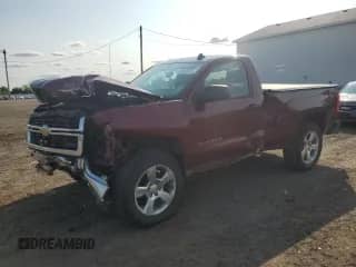 2014 Chevrolet Silverado 1500 LT with VIN 1GCNKREC6EZ193717, listed as a Copart auction lot 71583575 with 153,383 mi miles and Clean title. Bid and sale history available at DreamBid. Image 1.