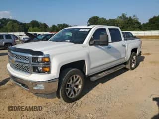 2014 Chevrolet Silverado 1500 LTZ with VIN 3GCUKSEC5EG534933, listed as a Copart auction lot 80740075 with 119,477 mi miles and Salvage title. Bid and sale history available at DreamBid. Image 1.