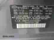 2013 Hyundai Azera с VIN KMHFH4JG0DA323501, выставлен на аукционе Copart как лот 84069634 с пробегом 96 296 миль миль и Списание • Salvage title. История ставок и продаж доступна на DreamBid. Изображение 13.