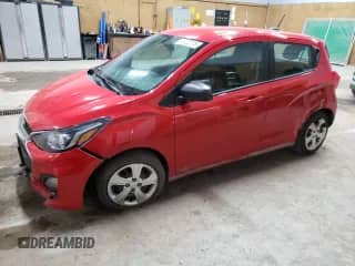 2021 Chevrolet Spark LS with VIN KL8CA6SA6MC700802, listed as a Copart auction lot 91022275 with 105,401 mi miles and Clean title. Bid and sale history available at DreamBid. Image 1.