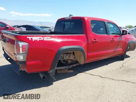 2021 Toyota Tacoma SR5 with VIN 3TMAZ5CNXMM146214, listed as a IAAI auction lot 42193561 with 63,777 mi miles and . Bid and sale history available at DreamBid. Image 4.