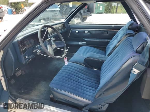 1987 Chevrolet El Camino with VIN 3GCCW80H6HS906982, listed as a Copart auction lot 72517484 with 97,070 mi miles and Salvage title. Bid and sale history available at DreamBid. Image 7.