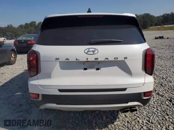2020 Hyundai Palisade SEL with VIN KM8R44HE5LU079466, listed as a Copart auction lot 81627395 with 23,785 mi miles and Salvage title. Bid and sale history available at DreamBid. Image 6.