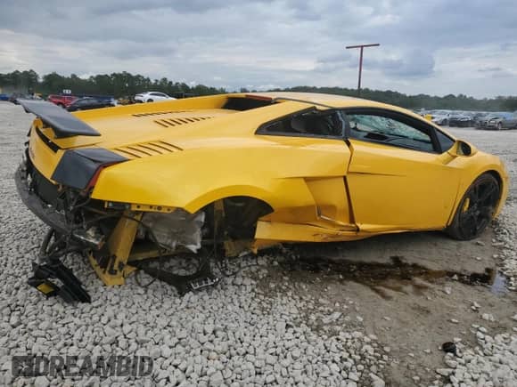 2004 Lamborghini Gallardo with VIN ZHWGU11SX4LA00563, listed as a Copart auction lot 73732524 with 51,762 mi miles and Salvage title. Bid and sale history available at DreamBid. Image 3.