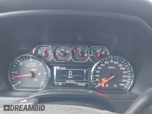 2016 Chevrolet Silverado 1500 LTZ with VIN 3GCUKSEC7GG377750, listed as a IAAI auction lot 41266073 with 184,720 mi miles and . Bid and sale history available at DreamBid. Image 7.