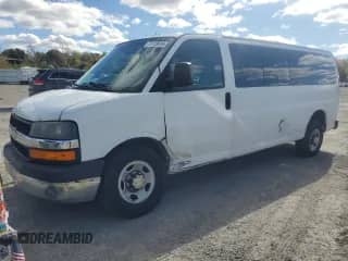 2014 Chevrolet Express Passenger LT с VIN 1GAZG1FA9E1179612, выставлен на аукционе Copart как лот 76159884 с пробегом 319 501 миль миль и Чистый • Clean title. История ставок и продаж доступна на DreamBid. Изображение 1.