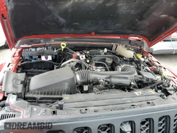 2022 Jeep Wrangler Unlimited Rubicon с VIN 1C4JJXFG9NW126974, выставлен на аукционе Copart как лот 88330725 с пробегом Не указан миль и Списание • Salvage title. История ставок и продаж доступна на DreamBid. Изображение 13.