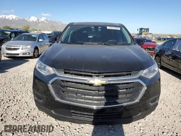 2021 Chevrolet Traverse LS with VIN 1GNEVFKW7MJ151114, listed as a Copart auction lot 54671855 with 65,466 mi miles and Clean title. Bid and sale history available at DreamBid. Image 5.