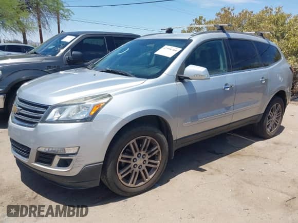 2013 Chevrolet Traverse LT with VIN 1GNKRGKD1DJ112787, listed as a IAAI auction lot 42598764 with 130,235 mi miles and . Bid and sale history available at DreamBid. Image 2.