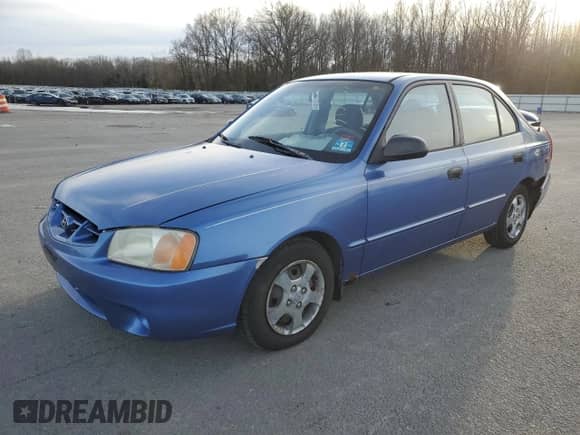 2001 Hyundai Accent GL с VIN KMHCG45C11U193879, выставлен на аукционе Copart как лот 37525334 с пробегом 150 951 миль миль и Списание • Salvage title. История ставок и продаж доступна на DreamBid. Изображение 1.