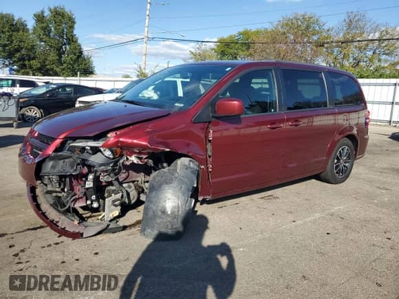 2017 Dodge Grand Caravan GT with VIN 2C4RDGEG9HR673574, listed as a Copart auction lot 85715015 with 125,709 mi miles and Salvage title. Bid and sale history available at DreamBid. Image 1.