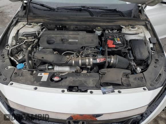 2018 Honda Accord Sport with VIN 1HGCV2E37JA053496, listed as a Copart auction lot 44882185 with 140,974 mi miles and Salvage title. Bid and sale history available at DreamBid. Image 12.