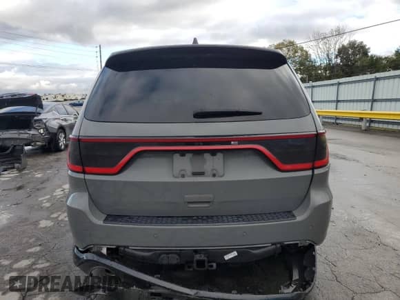 2023 Dodge Durango R/T Plus with VIN 1C4SDJCT3PC572424, listed as a Copart auction lot 83768235 with 47,329 mi miles and Salvage title. Bid and sale history available at DreamBid. Image 6.