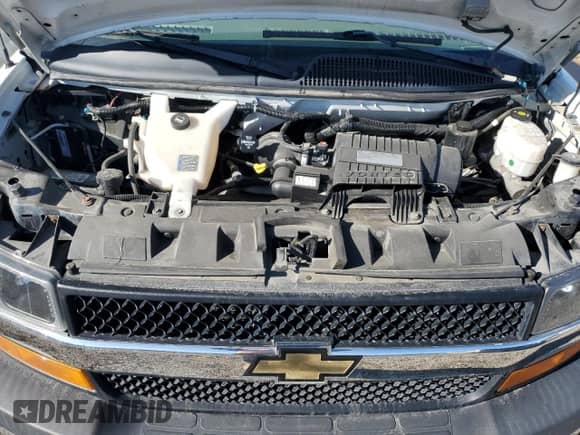 2018 Chevrolet Express Passenger LT z VIN 1GAZGPFG1J1270097, wystawiony jako Copart lot #79057124 z przebiegiem 105 682 mil mil oraz Szkoda całkowita • Salvage title. Historia ofert i sprzedaży dostępna na DreamBid. Obrazek 12.