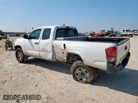 2019 Toyota Tacoma SR z VIN 5TFRX5GN9KX156923, wystawiony jako Copart lot #80000885 z przebiegiem 101 823 mil mil oraz Szkoda całkowita • Salvage title. Historia ofert i sprzedaży dostępna na DreamBid. Obrazek 2.