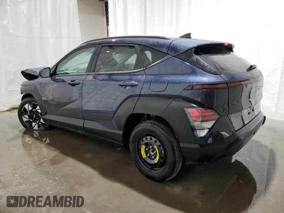 2024 Hyundai Kona SEL with VIN KM8HB3AB4RU149012, listed as a Copart auction lot 78786334 with 6,884 mi miles and Non repairable. Bid and sale history available at DreamBid. Image 2.
