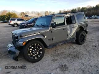 2023 Jeep Wrangler Sahara с VIN 1C4HJXEG0PW573096, выставлен на аукционе Copart как лот 83347724 с пробегом 38 120 миль миль и Списание • Salvage title. История ставок и продаж доступна на DreamBid. Изображение 1.