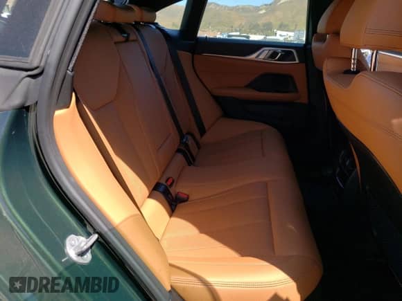 2024 BMW i4 eDrive35 with VIN WBY43AW03RFS10266, listed as a Copart auction lot 63773555 with 15,336 mi miles and Salvage title. Bid and sale history available at DreamBid. Image 10.