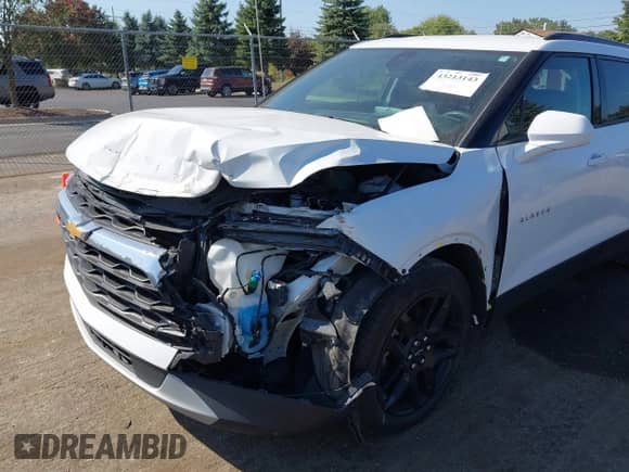 2023 Chevrolet Blazer LT with VIN 3GNKBCR42PS211964, listed as a IAAI auction lot 43213143 with 36,925 mi miles and . Bid and sale history available at DreamBid. Image 6.
