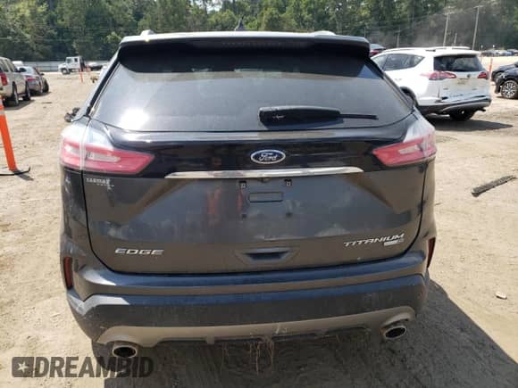 2019 Ford Edge Titanium with VIN 2FMPK4K99KBC64486, listed as a Copart auction lot 71465835 with 60,787 mi miles and Salvage title. Bid and sale history available at DreamBid. Image 6.