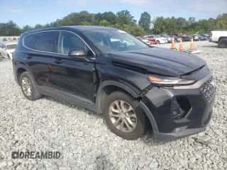 2019 Hyundai Santa Fe SEL with VIN 5NMS33ADXKH135007, listed as a Copart auction lot 70116165 with 270,473 mi miles and Salvage title. Bid and sale history available at DreamBid. Image 4.