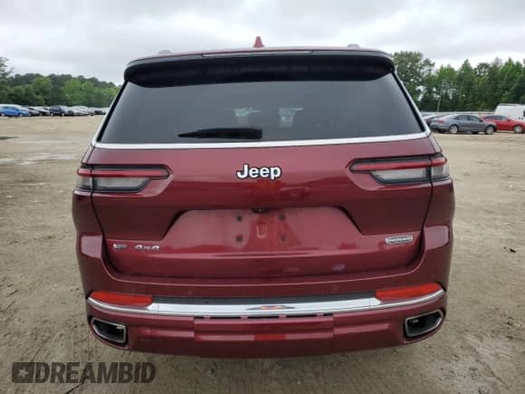 2022 Jeep Grand Cherokee Overland с VIN 1C4RJKDG5N8516550, выставлен на аукционе Copart как лот 61286715 с пробегом 42 138 миль миль и Списание • Salvage title. История ставок и продаж доступна на DreamBid. Изображение 6.