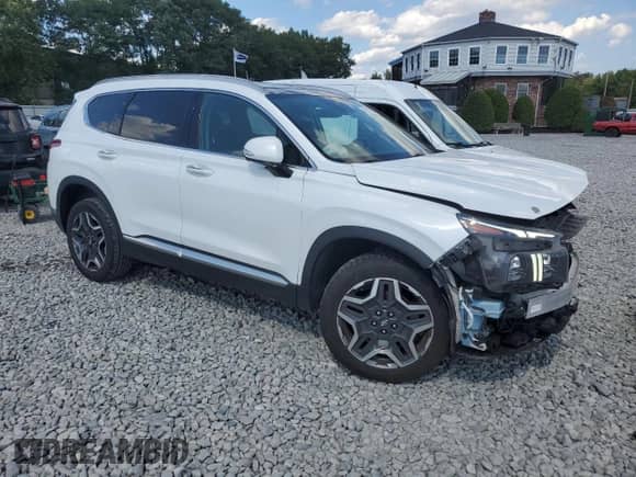 2021 Hyundai Santa Fe Limited с VIN 5NMS4DAL2MH340494, выставлен на аукционе Copart как лот 71176895 с пробегом 64 569 миль миль и Списание • Salvage title. История ставок и продаж доступна на DreamBid. Изображение 4.